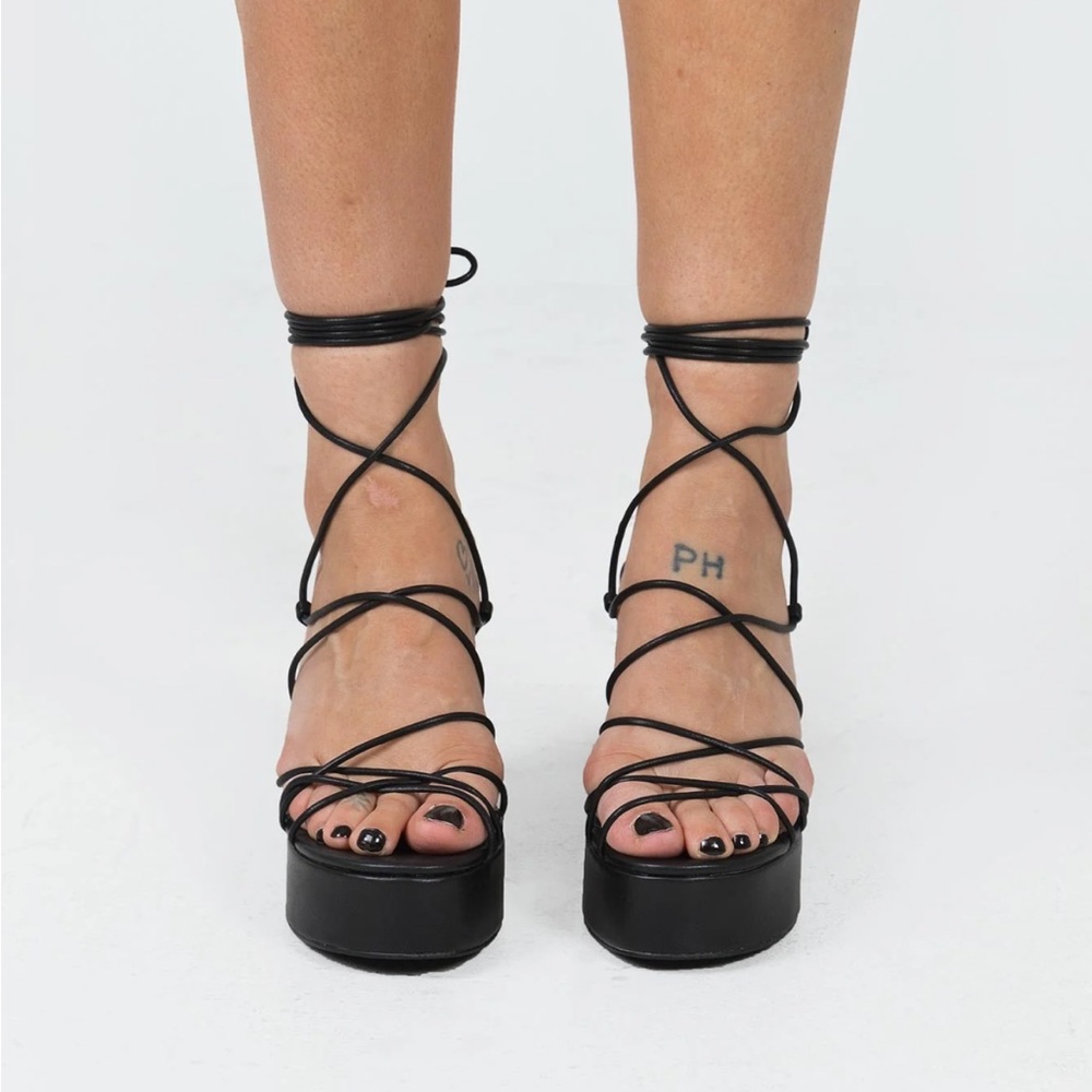PRINCESS POLLY PLATFORM HEELS